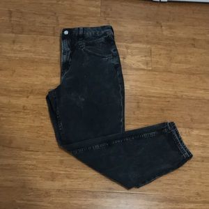 Acid Wash Boyfriend Jeans